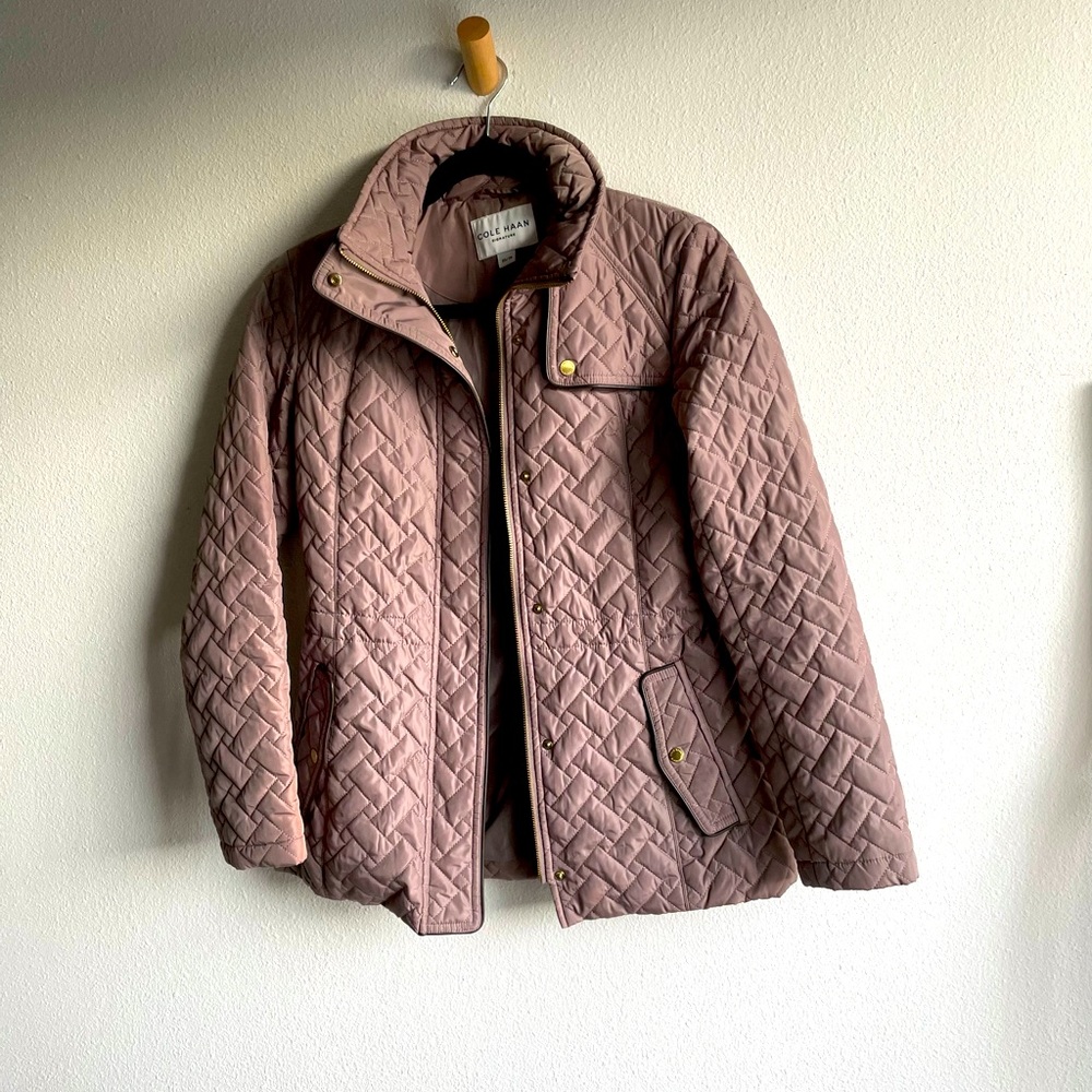 Cole Haan Signature Quilted Jacket/Coat- Size XS EUC